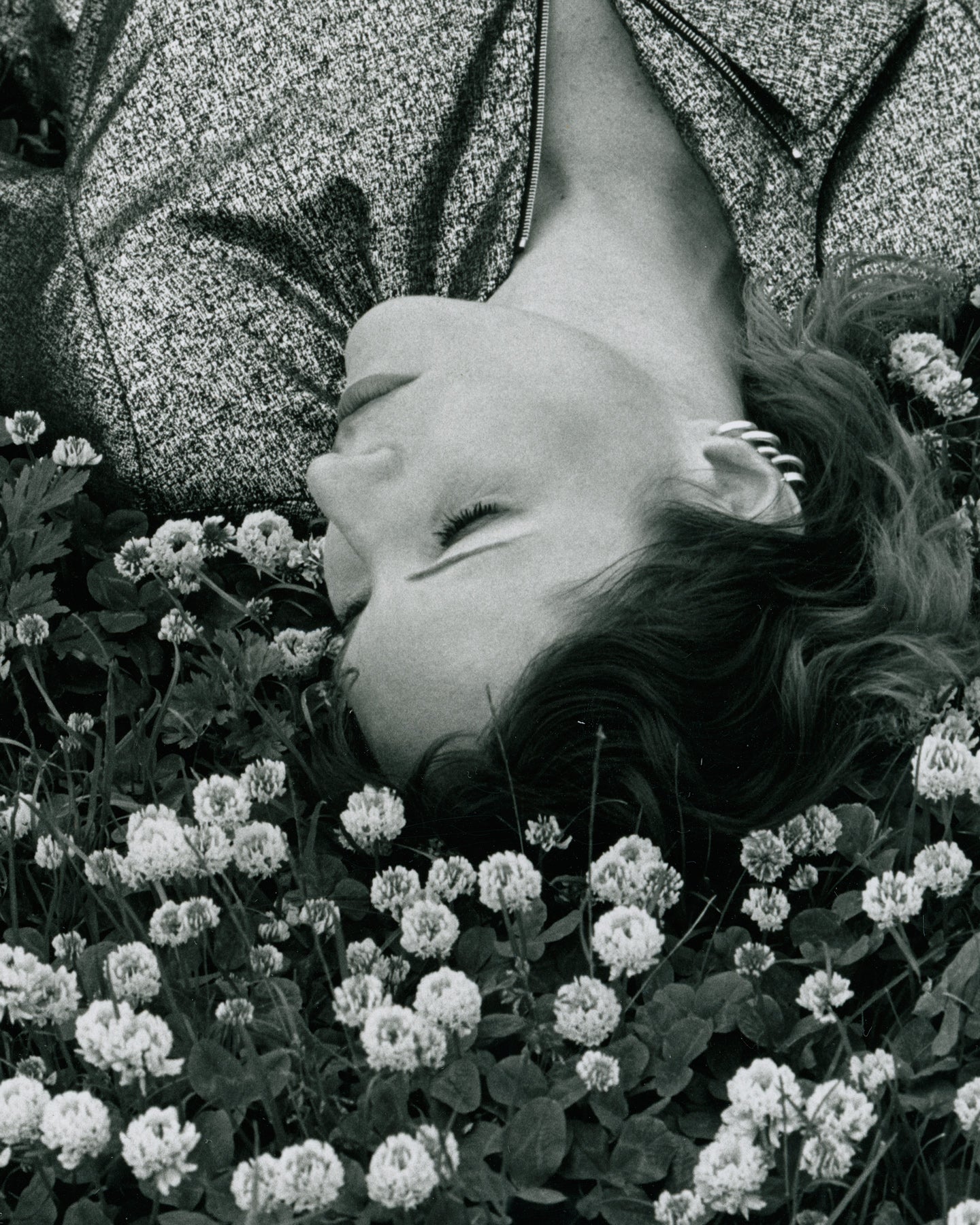 Anna R. im Klee 2 / Vintage Handabzug / ca. 2000 / Einzelstück