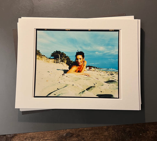 Anna auf Ibiza Handabzug vom Fotografen ca 24 x 30 cm / Einzelstück