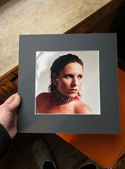 AnNa R. Schulterfrei / Vintage Handabzug vom Fotografen ca 20 x 20 cm